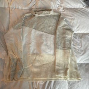 French connection ombré mockneck sweater